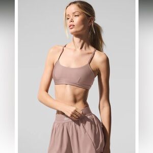 ALO Yoga Mauve Sports Bra